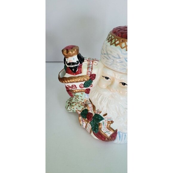 2001 "St. Nicholas" Teapot In Box Santa Claus Avon Christmas Gift Collec… - Picture 3 of 9